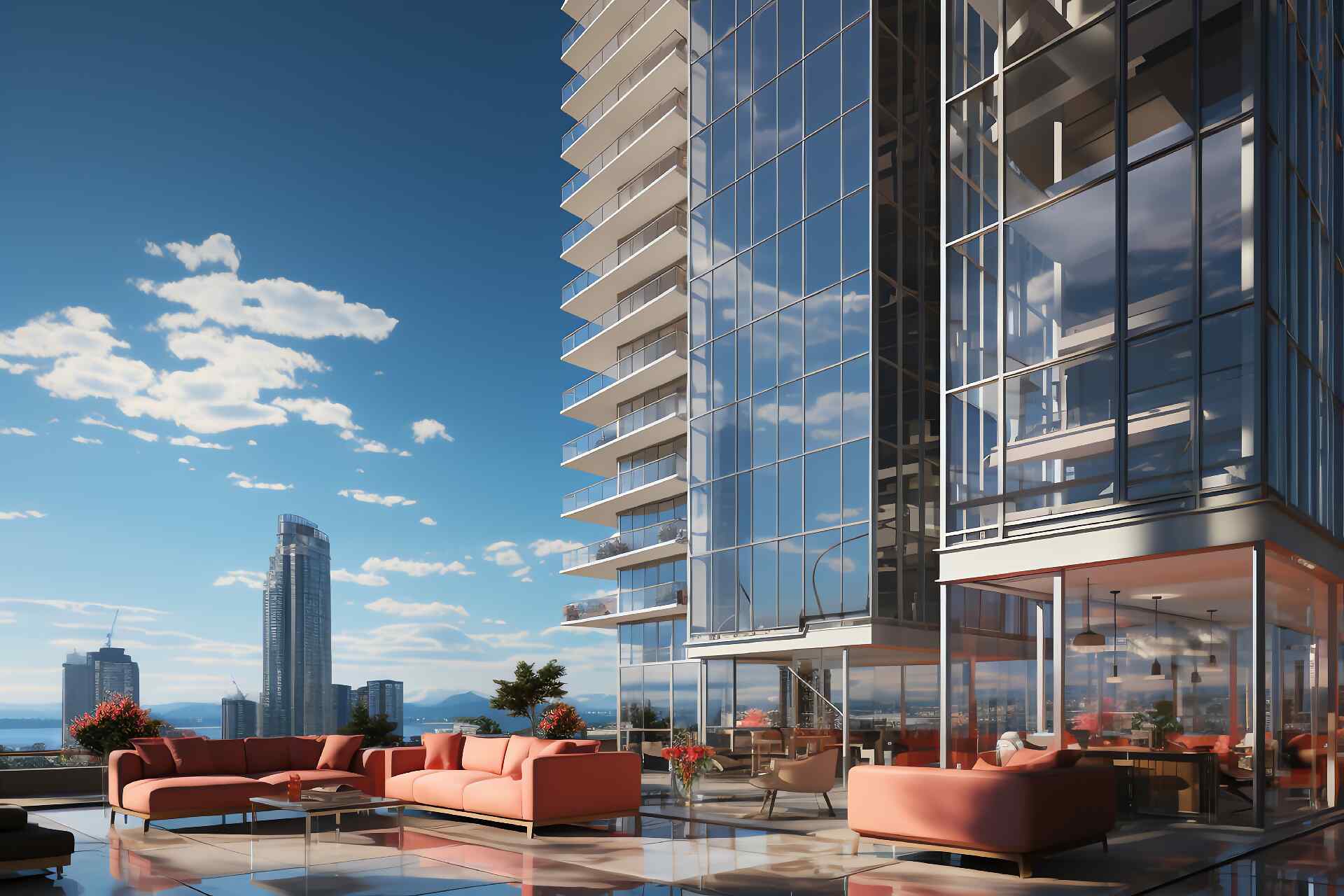 برج مسکونی قشنگ